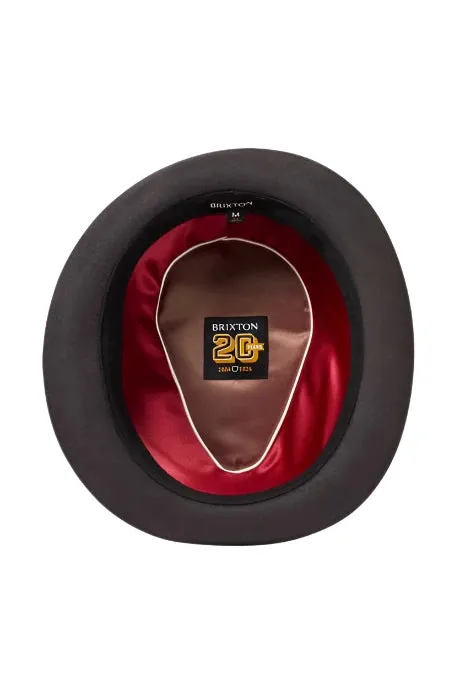 20th Anniversary Gain Fedora | Chocolate Gold
