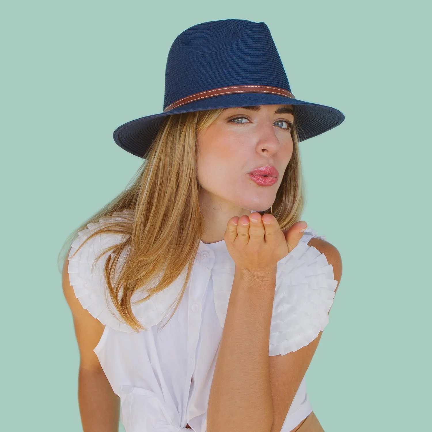 360Five Cooper Fedora Sun Hat