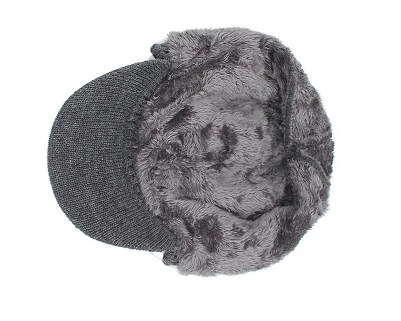 AETRUE Warm Wool Knitted Cap