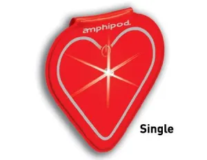 Amphipod Vizlet LED Heart Wearable Reflector (Single)