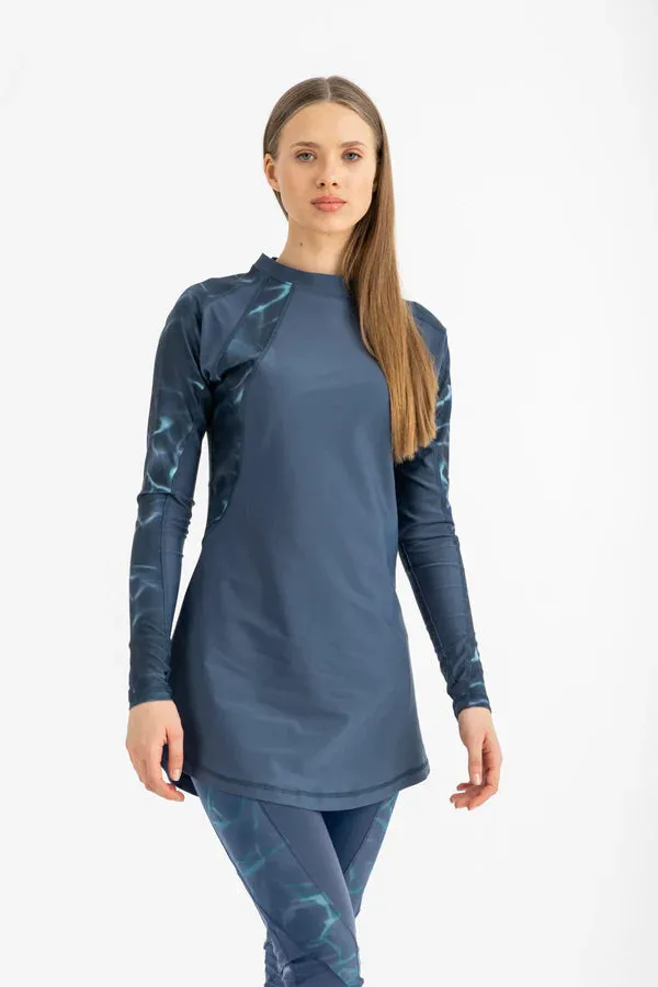 Asymmetrial Basic Swimsuit (Ab-6171) - Libra