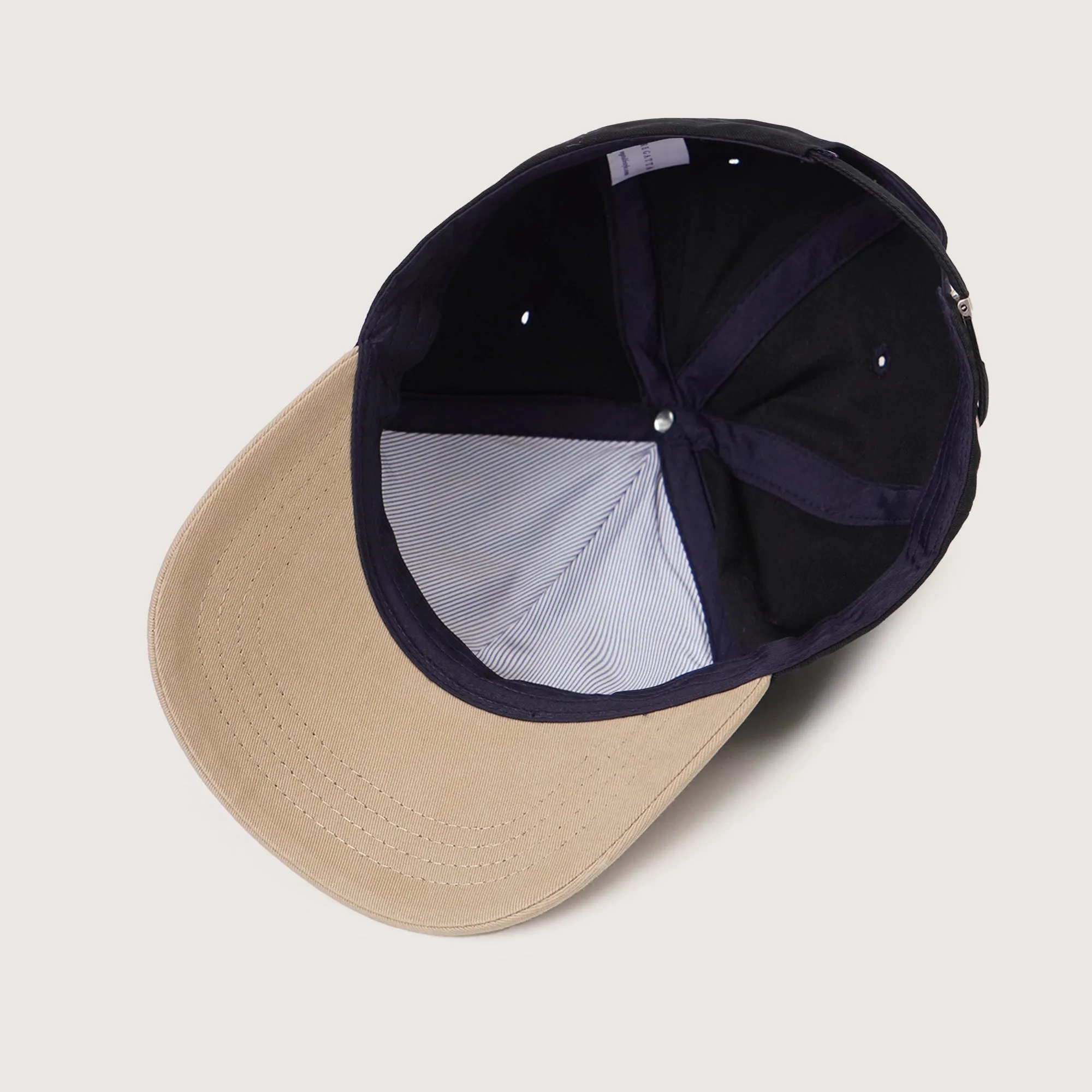 Baseball Cap With Contrast Brim