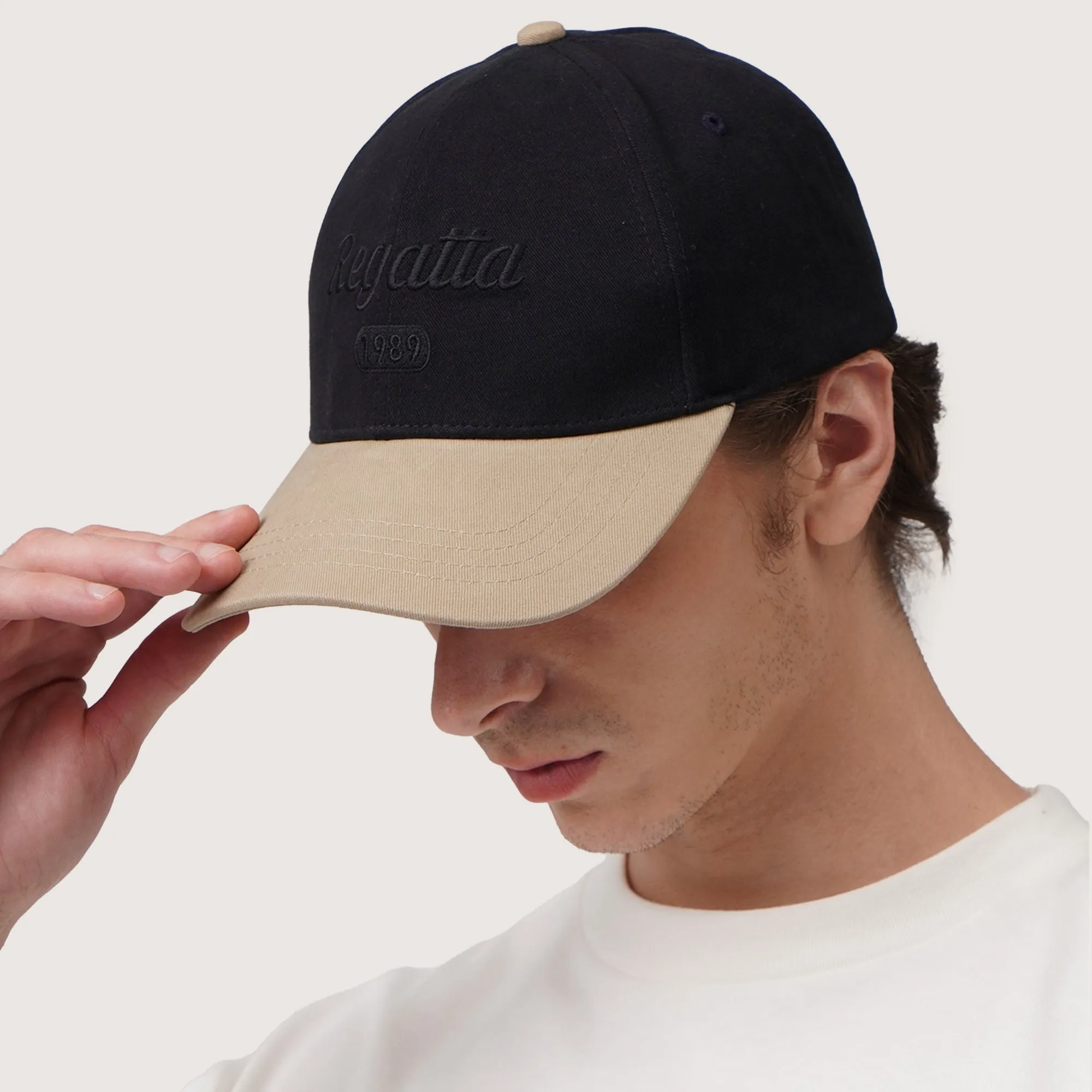Baseball Cap With Contrast Brim