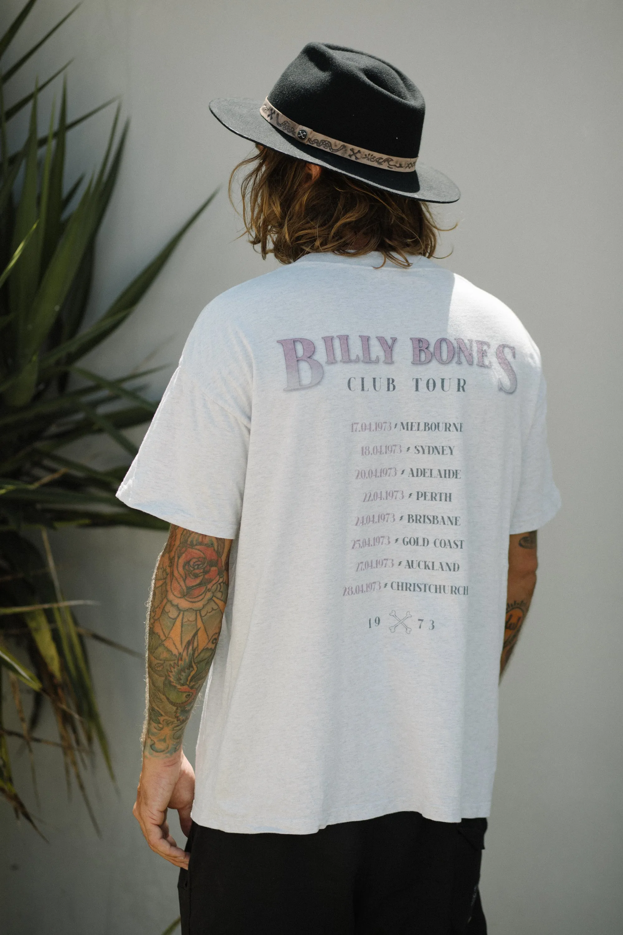 BILLY BONES CLUB THE RASKAL FEDORA - BLACK