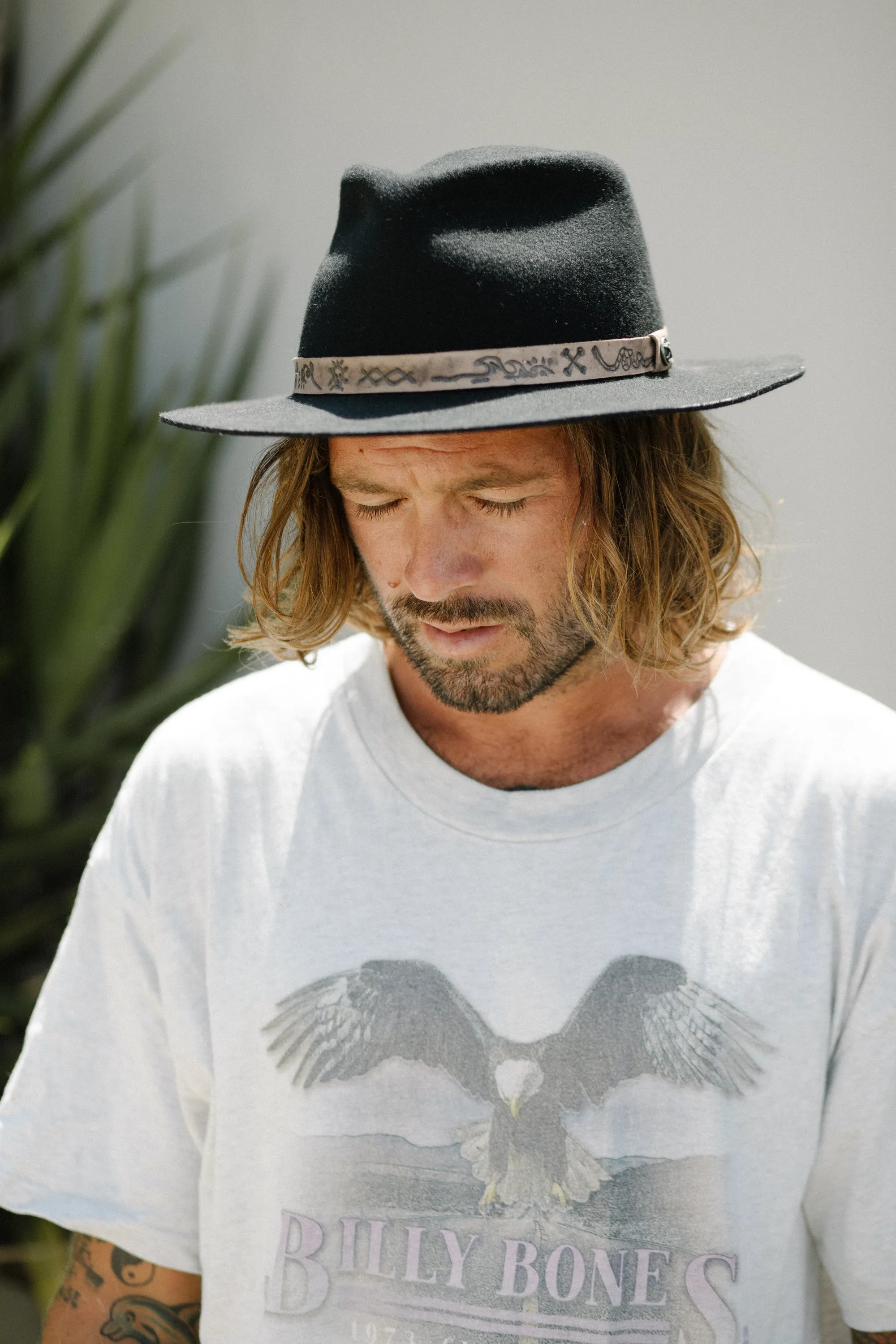 BILLY BONES CLUB THE RASKAL FEDORA - BLACK