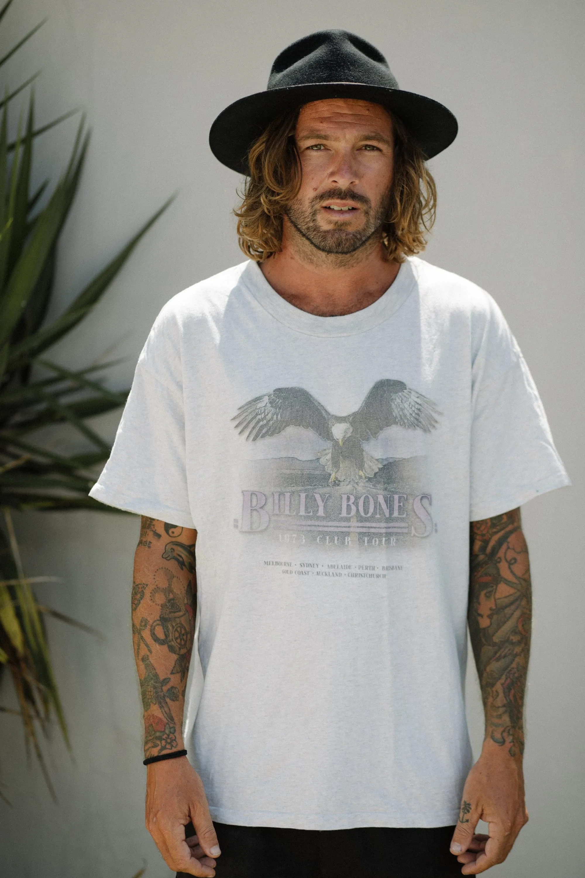 BILLY BONES CLUB THE RASKAL FEDORA - BLACK