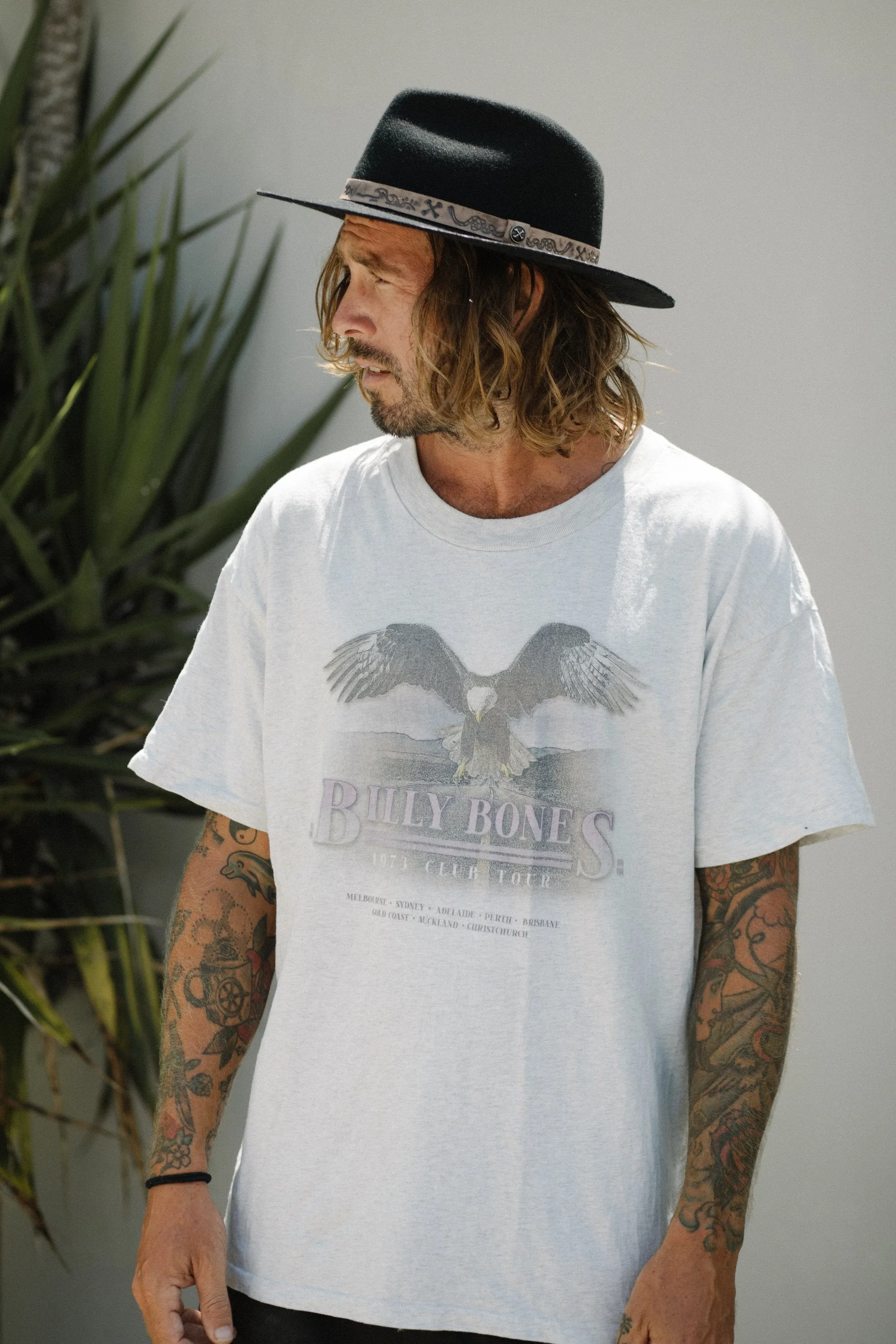 BILLY BONES CLUB THE RASKAL FEDORA - BLACK