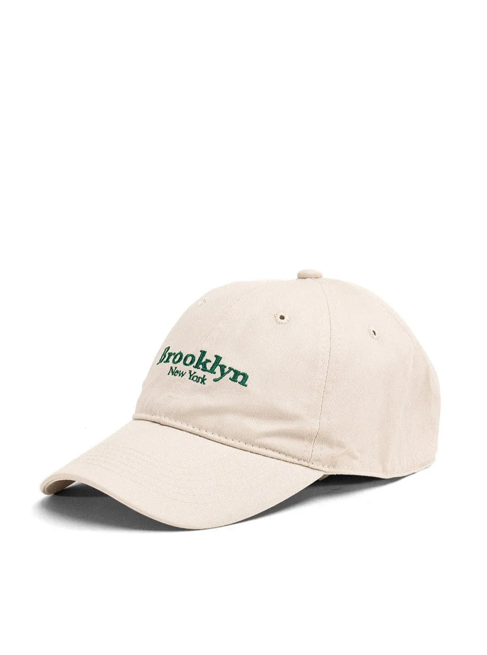 Brooklyn Baseball Cap in Beige