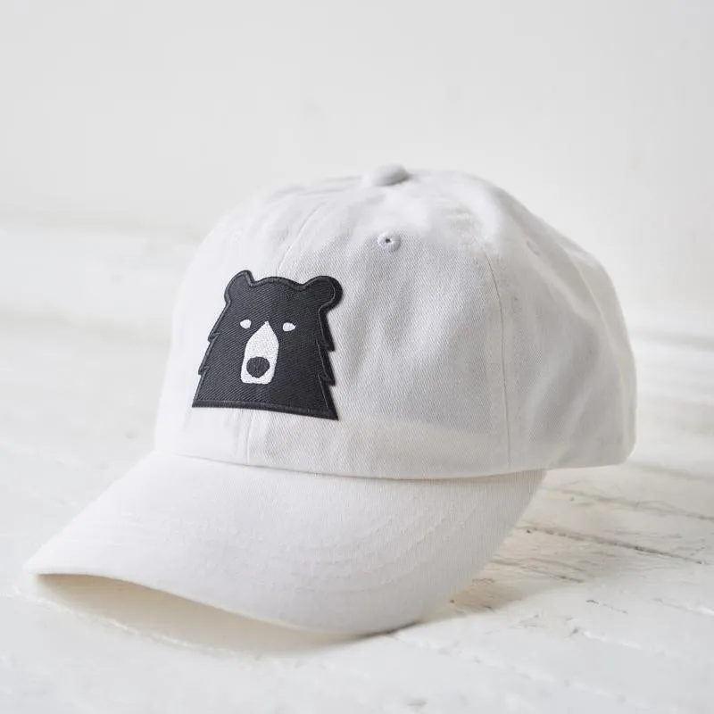 Camp Hat (White   Black Bear)