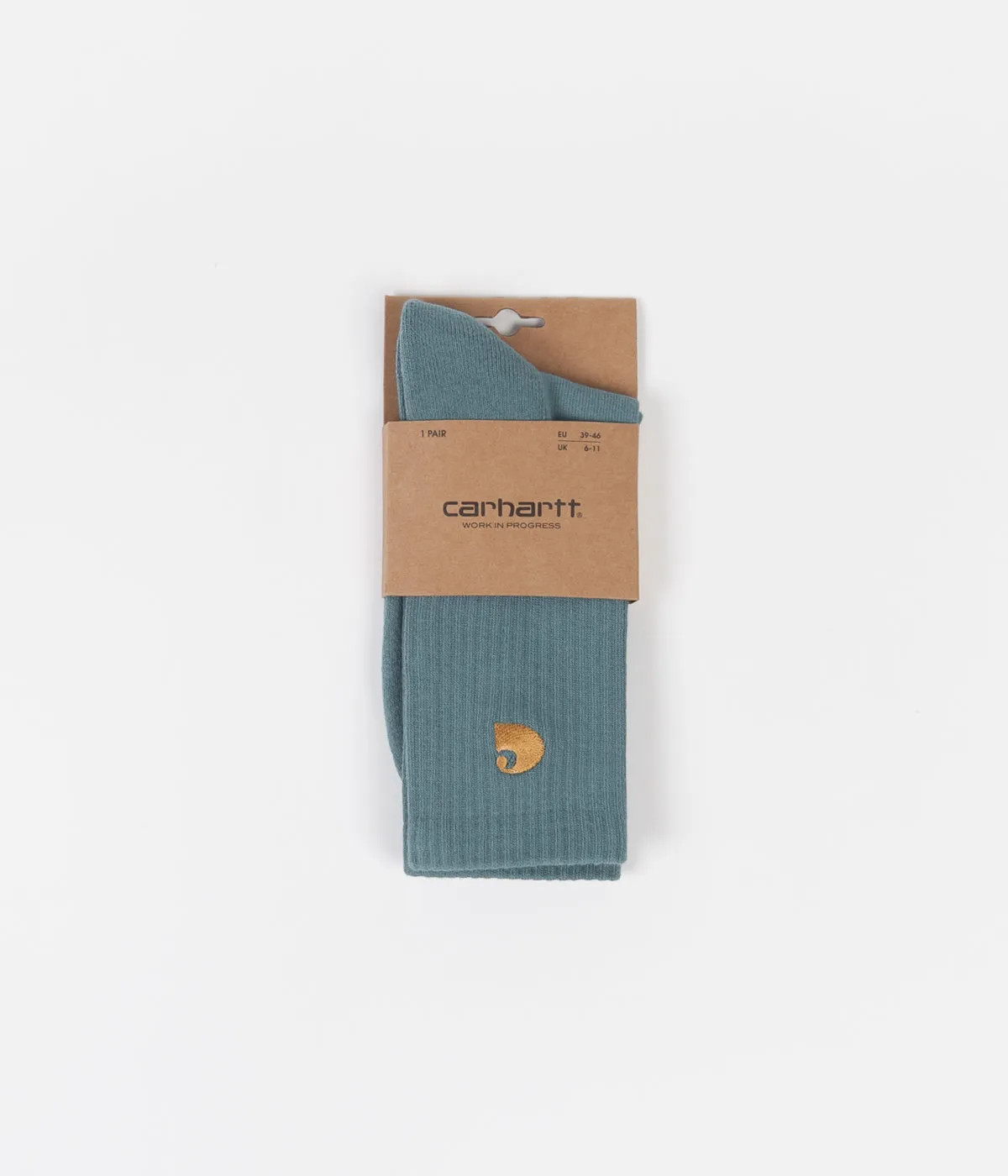 Carhartt Chase Socks - Hydro / Gold