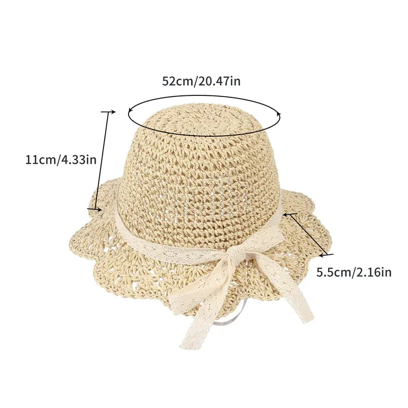Cowgirl Shell Tassel Straw Hat