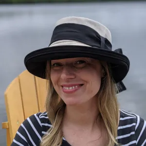 Fashion Sunblocker with Scarf - Natural Oatmeal with removable Black Scarf
