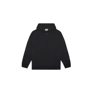 Fear of God Essentials Full Zip Up Hoodie Applique Logo 'Dark Slate / Stretch Limo / Black' (2020)