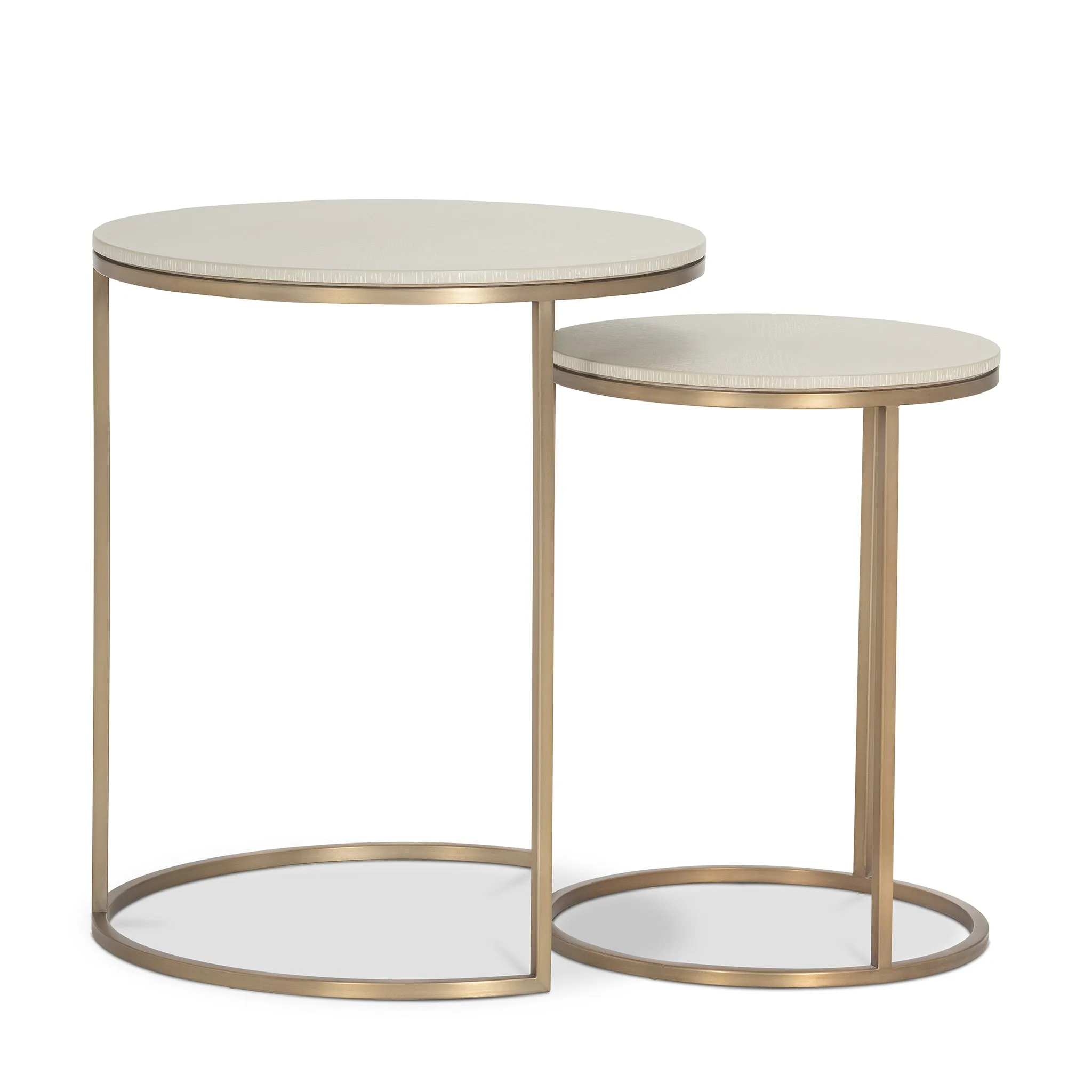 GALLO BRASS BUNCHING END TABLE