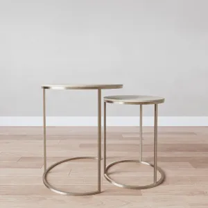 GALLO BRASS BUNCHING END TABLE