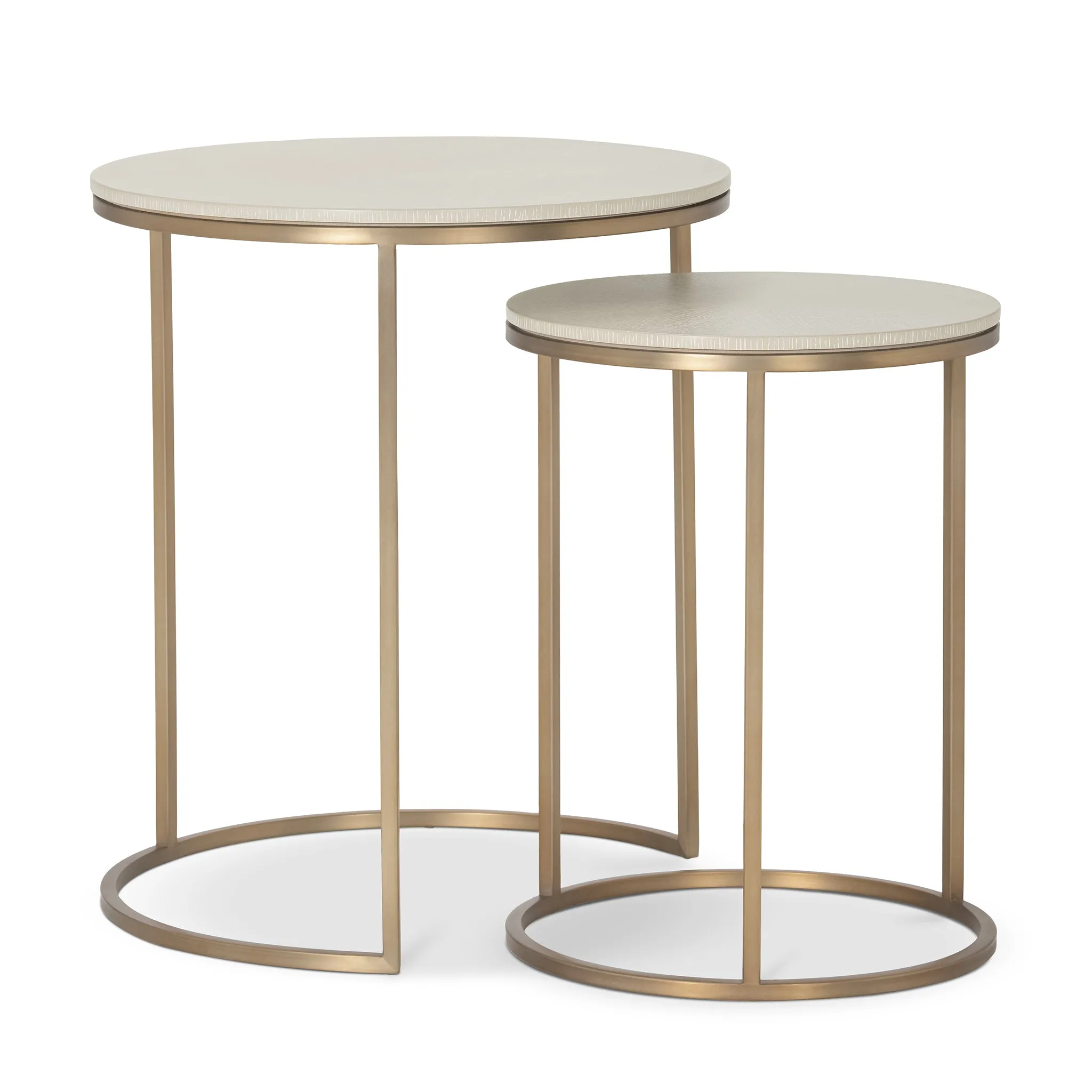 GALLO BRASS BUNCHING END TABLE