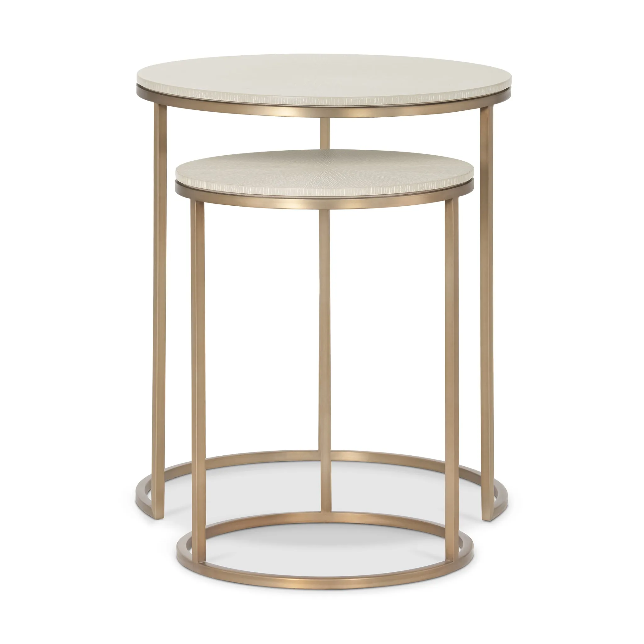 GALLO BRASS BUNCHING END TABLE