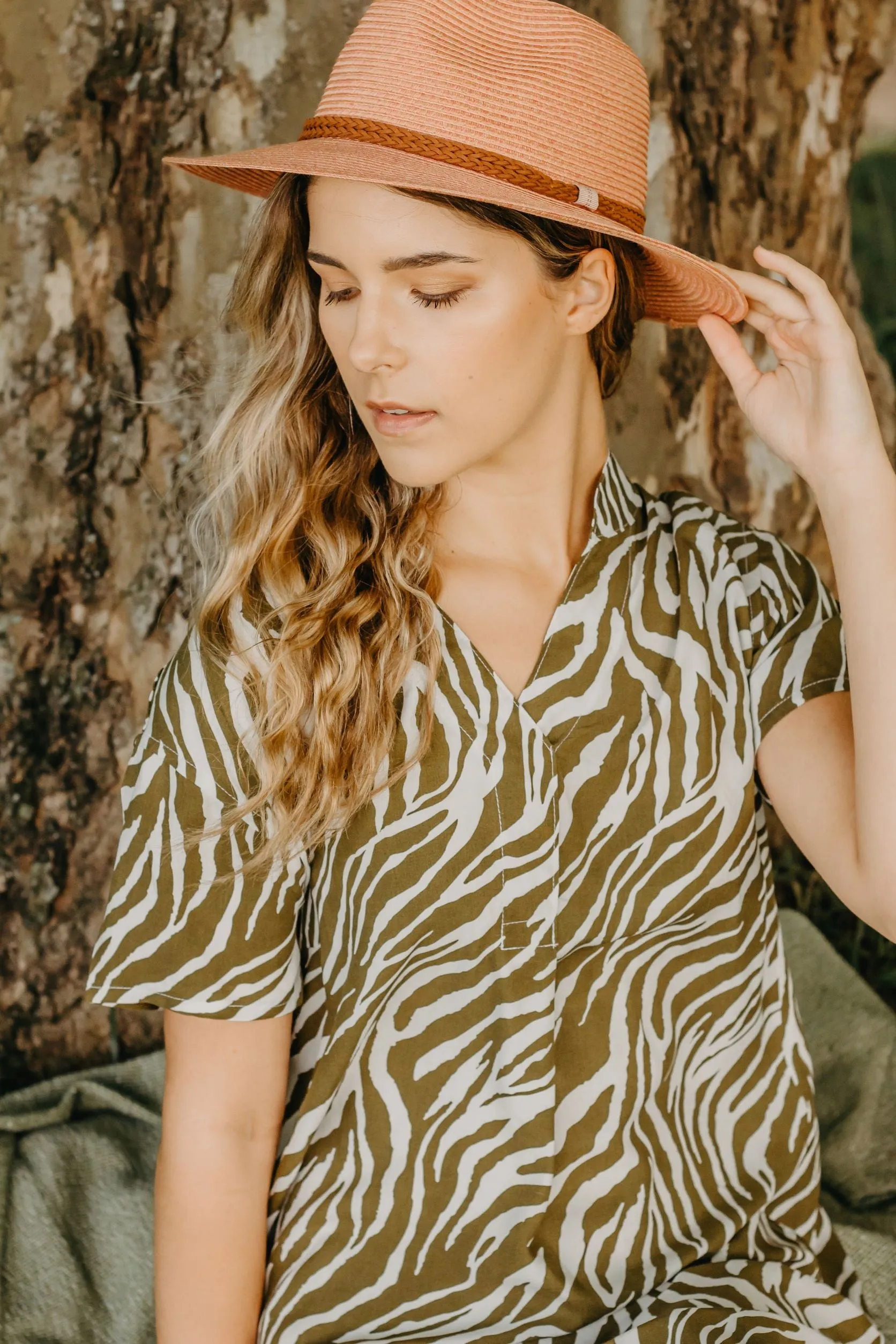 Gerry Fedora Sun Hat Masala