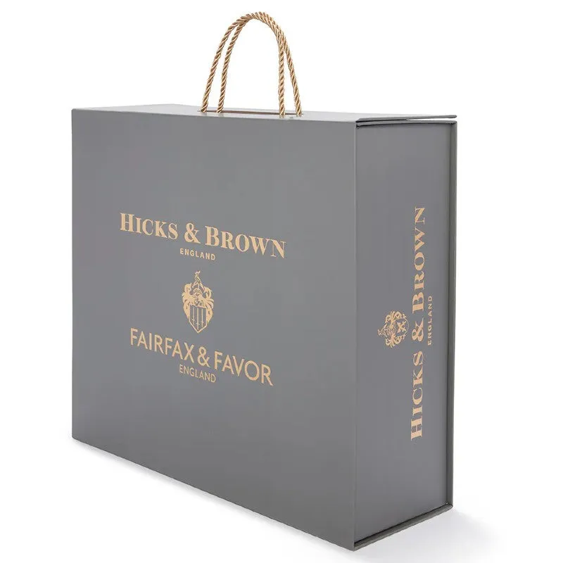 Hicks & Brown x Fairfax & Favor Waveney Ladies Fedora - Dark Brown