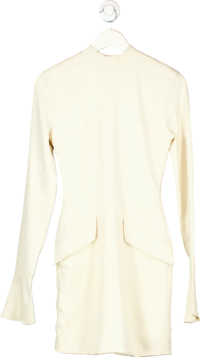 House of CB Cream Tall Fit Dress S