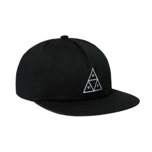Huf Set Triple Triangle Snapback - Black