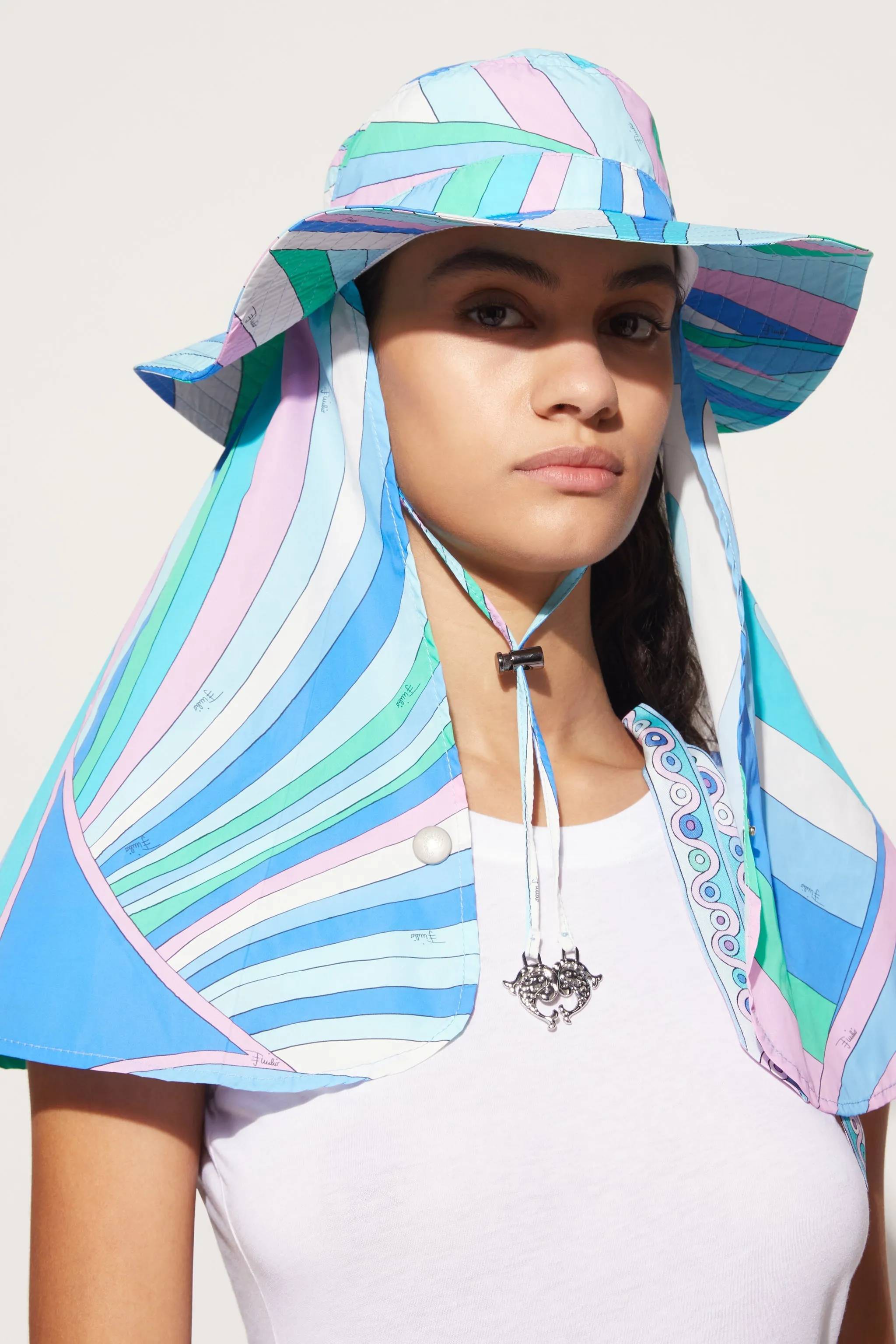 Iride-Print Safari Hat
