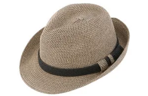 Jeanne Simmons - Tweed Fedora Hat