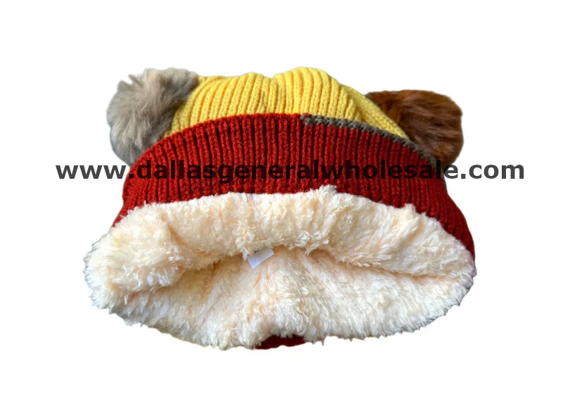 Kids Winter Hats Gloves & Scarf Set Wholesale