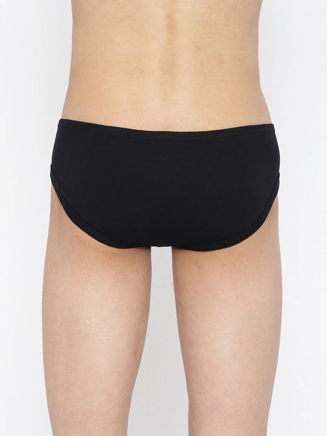 La Intimo Striped and Solid Fashion Brief (Pack of 2)