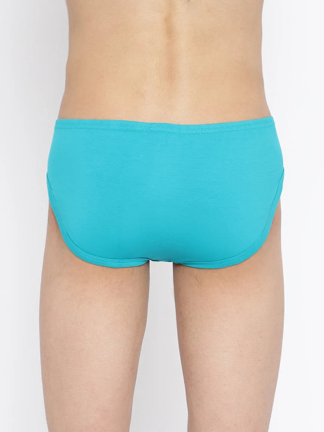 La Intimo Striped and Solid Fashion Brief (Pack of 2)