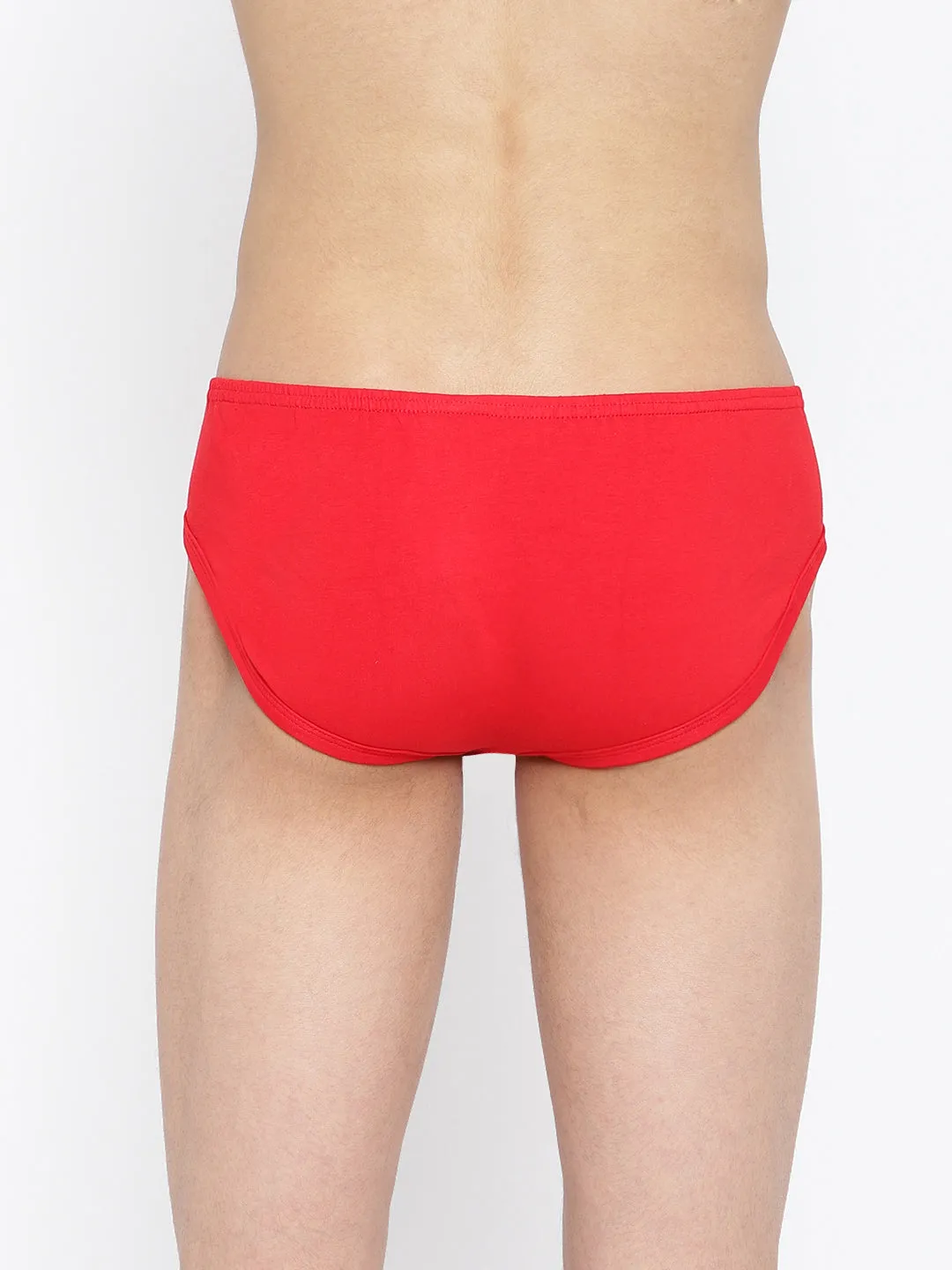 La Intimo Striped and Solid Fashion Brief (Pack of 2)