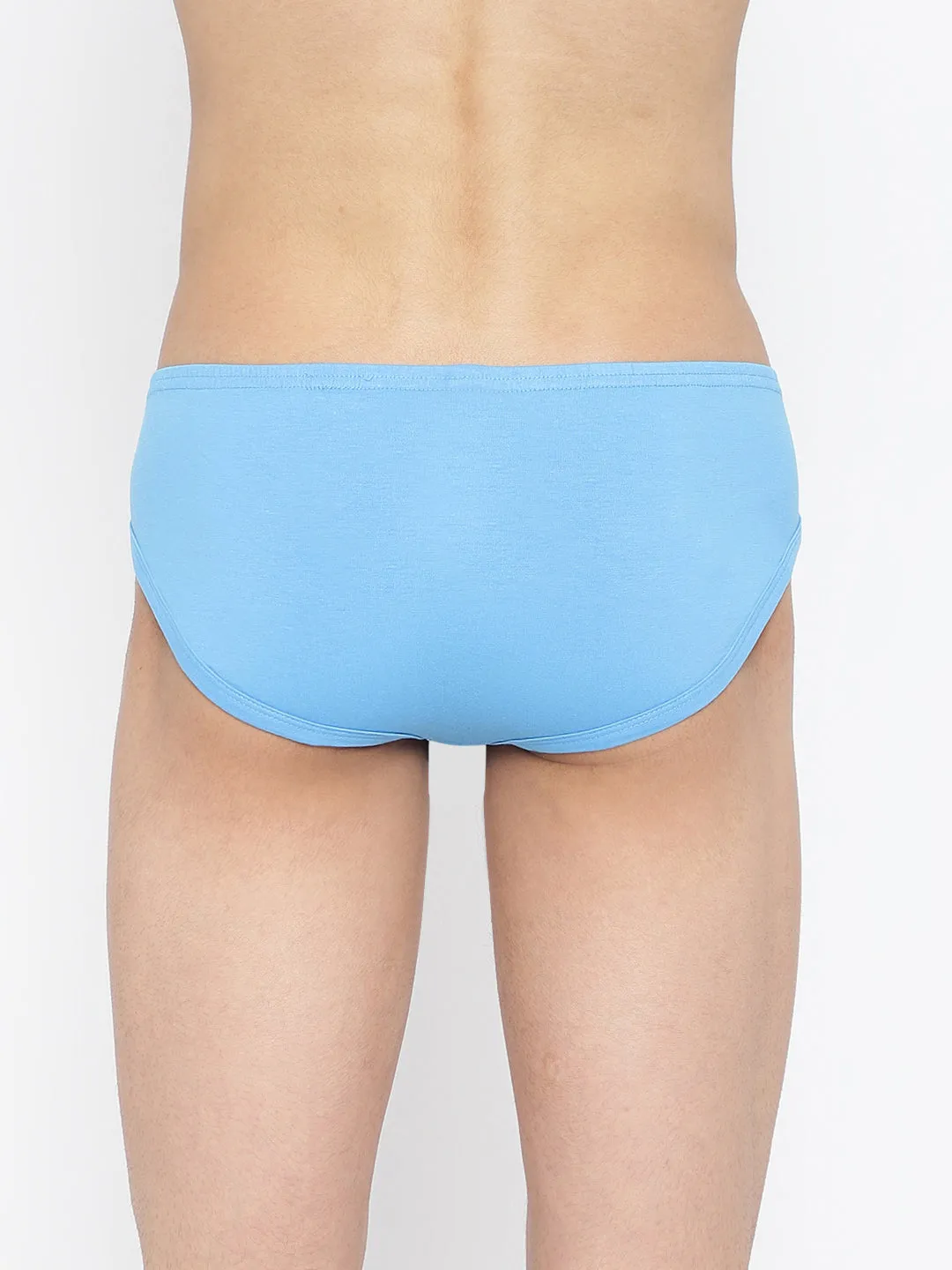La Intimo Striped and Solid Fashion Brief (Pack of 2)