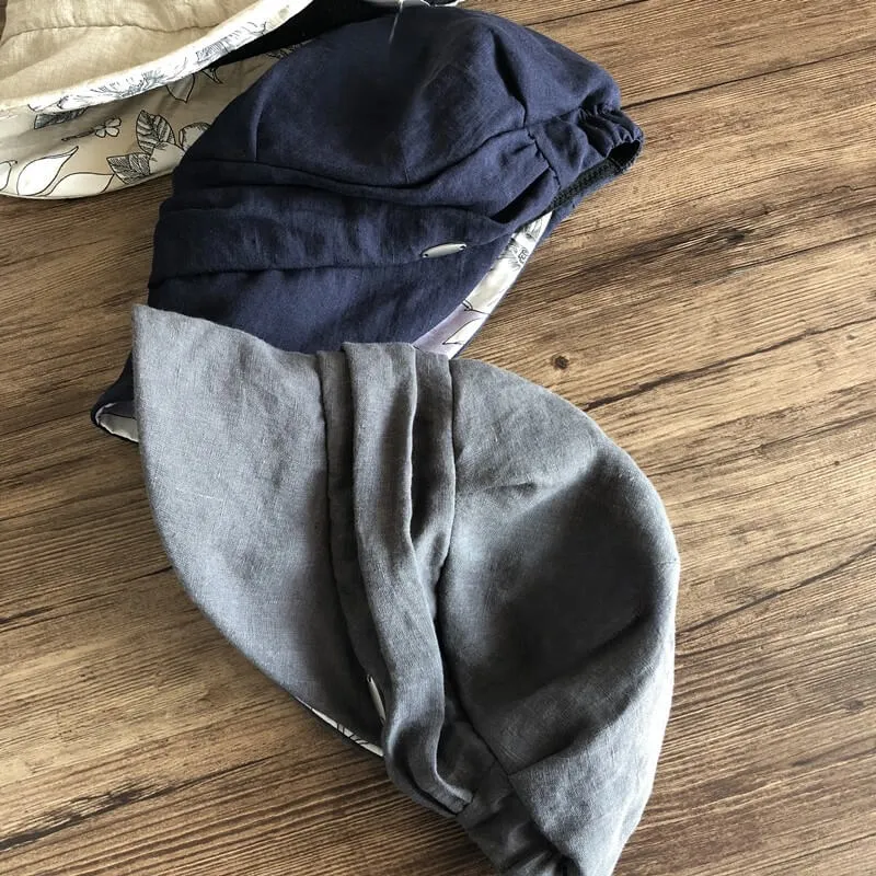 Light Weight Linen Newsboy Hat