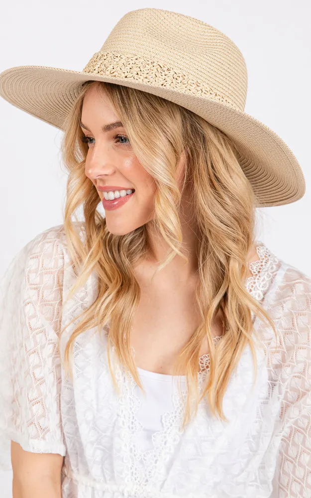 MH0205 PAPER STRAW BRAID SUN HAT