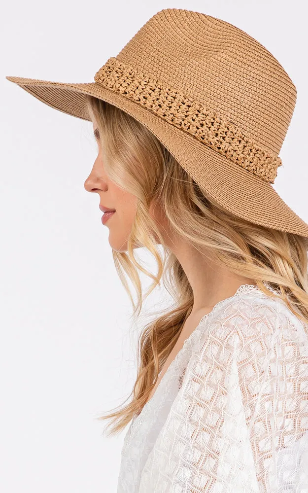 MH0205 PAPER STRAW BRAID SUN HAT