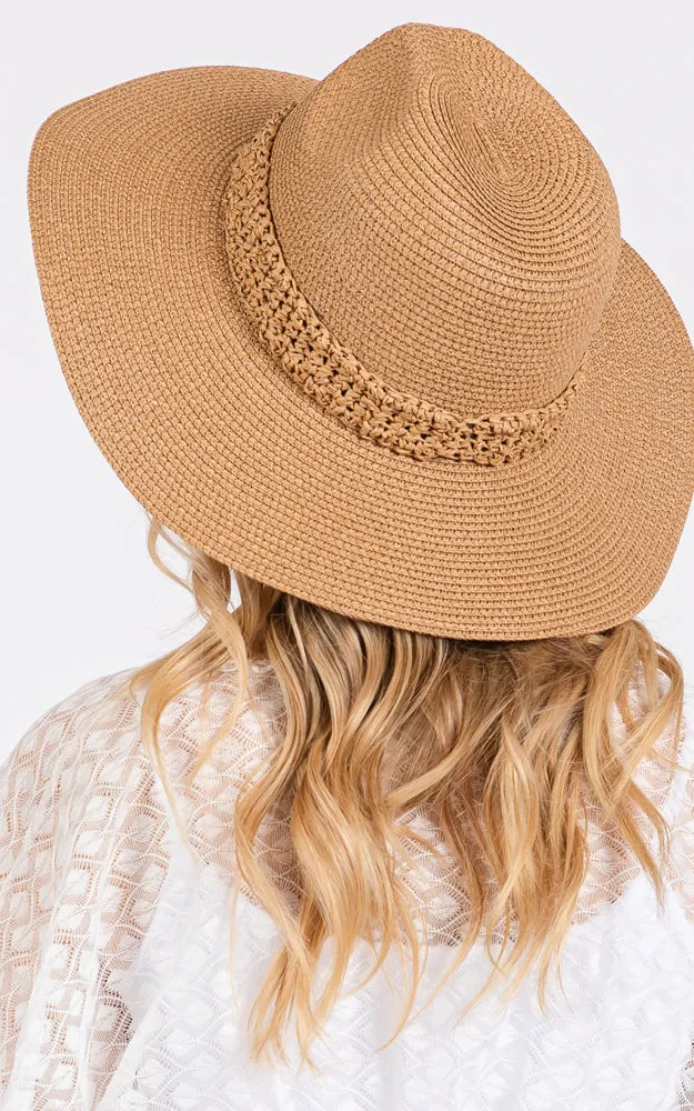 MH0205 PAPER STRAW BRAID SUN HAT