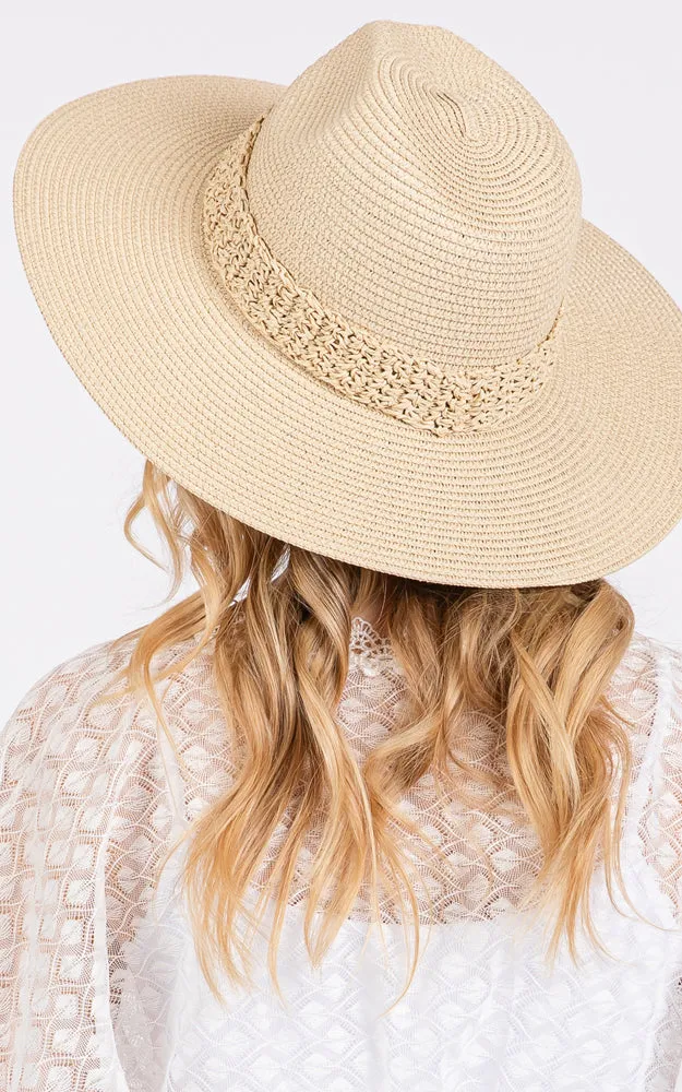 MH0205 PAPER STRAW BRAID SUN HAT