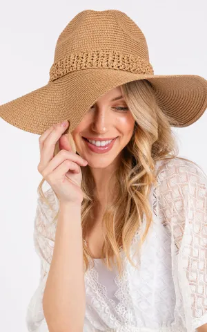 MH0205 PAPER STRAW BRAID SUN HAT