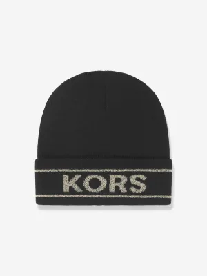 Michael Kors Girls Knitted Pull On Hat