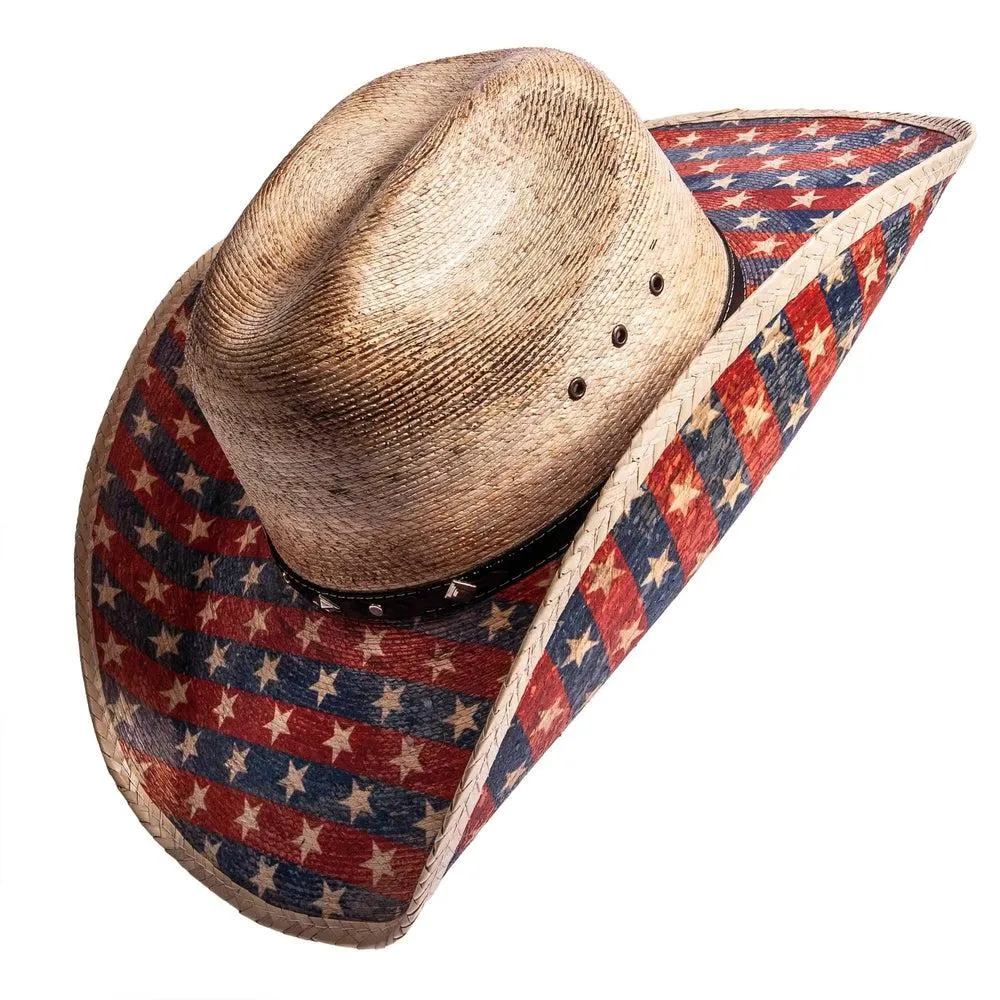 Patriot | Womens Straw Cowgirl Hat