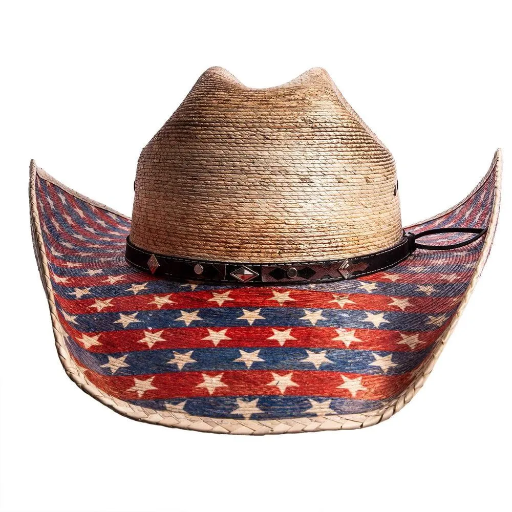 Patriot | Womens Straw Cowgirl Hat