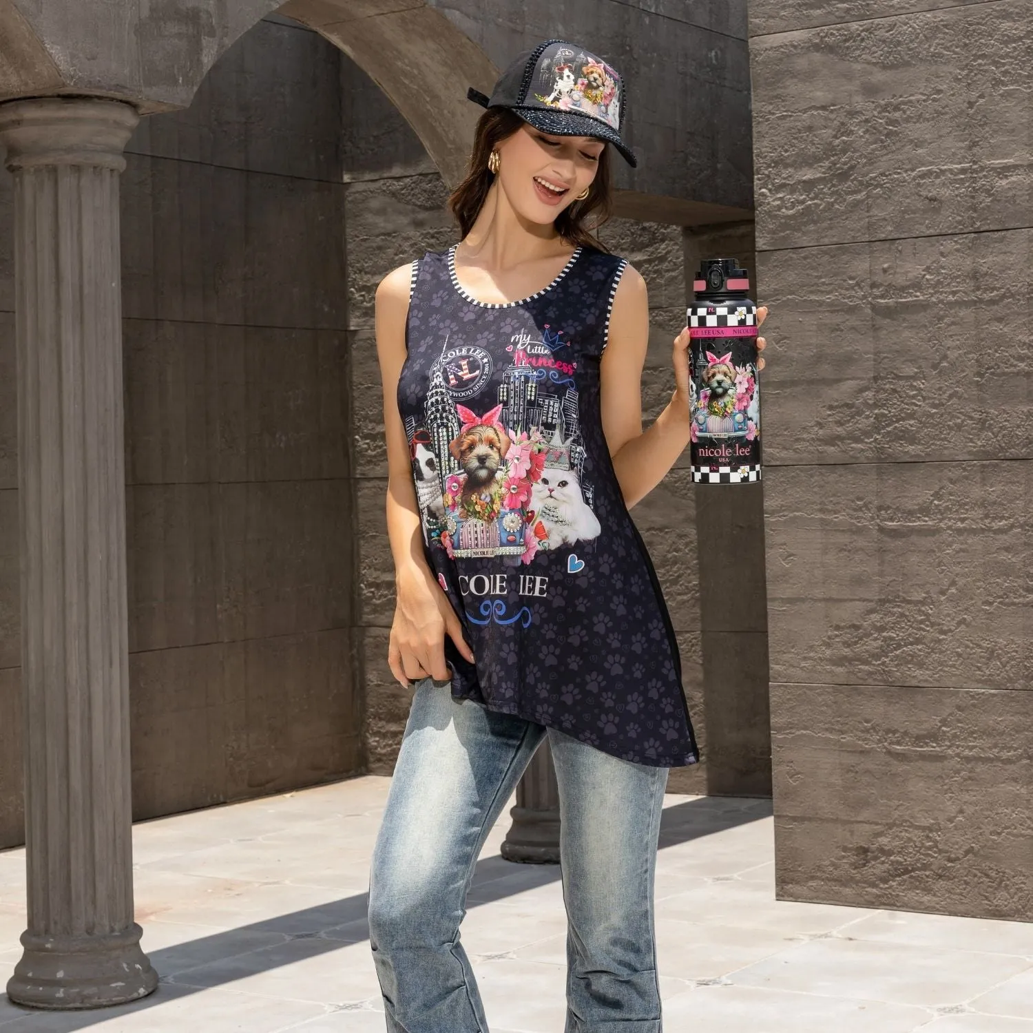 RHINESTONE FASHION CAP