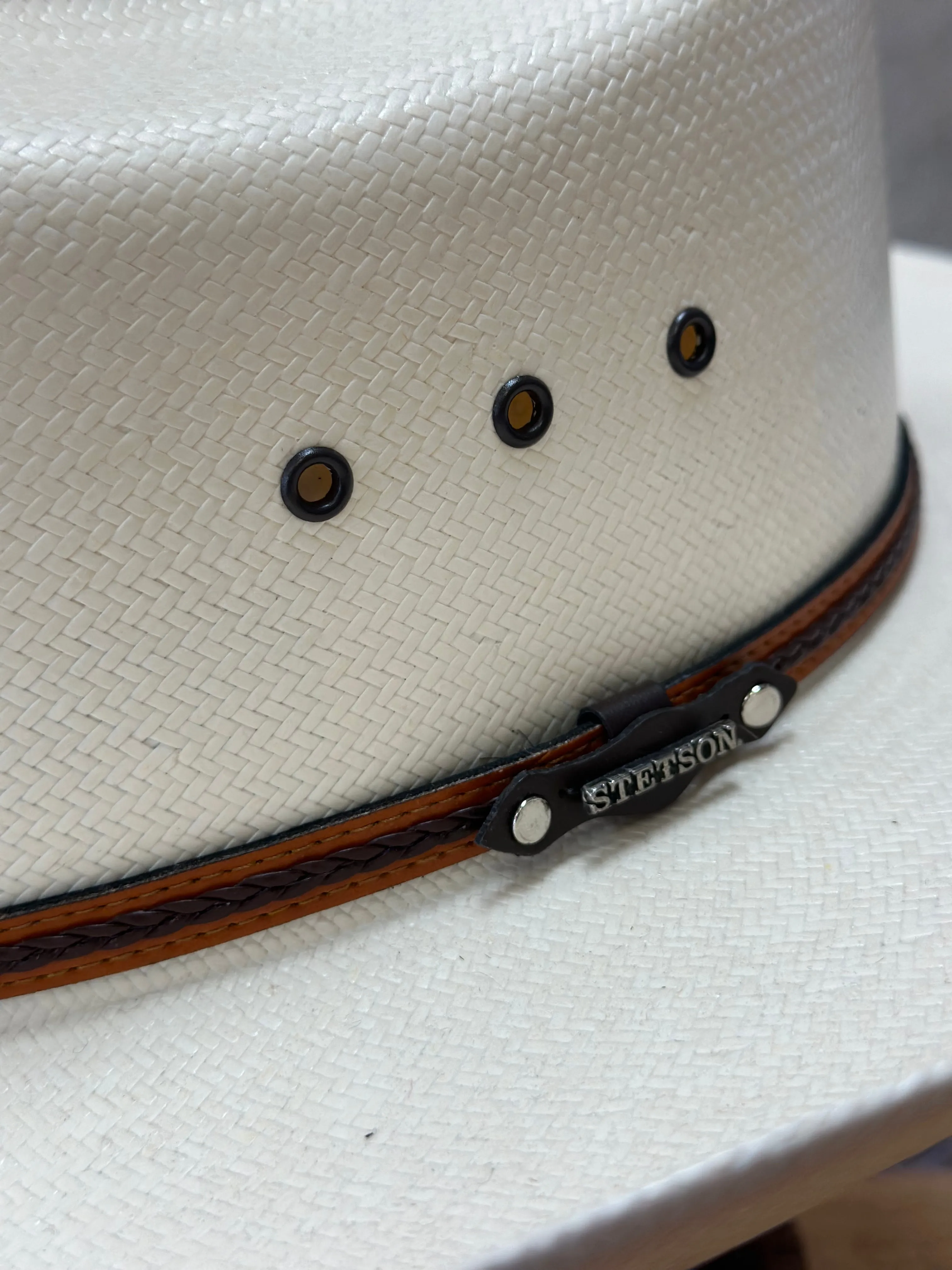 Stetson Alamo 10X Straw Cowboy Hat