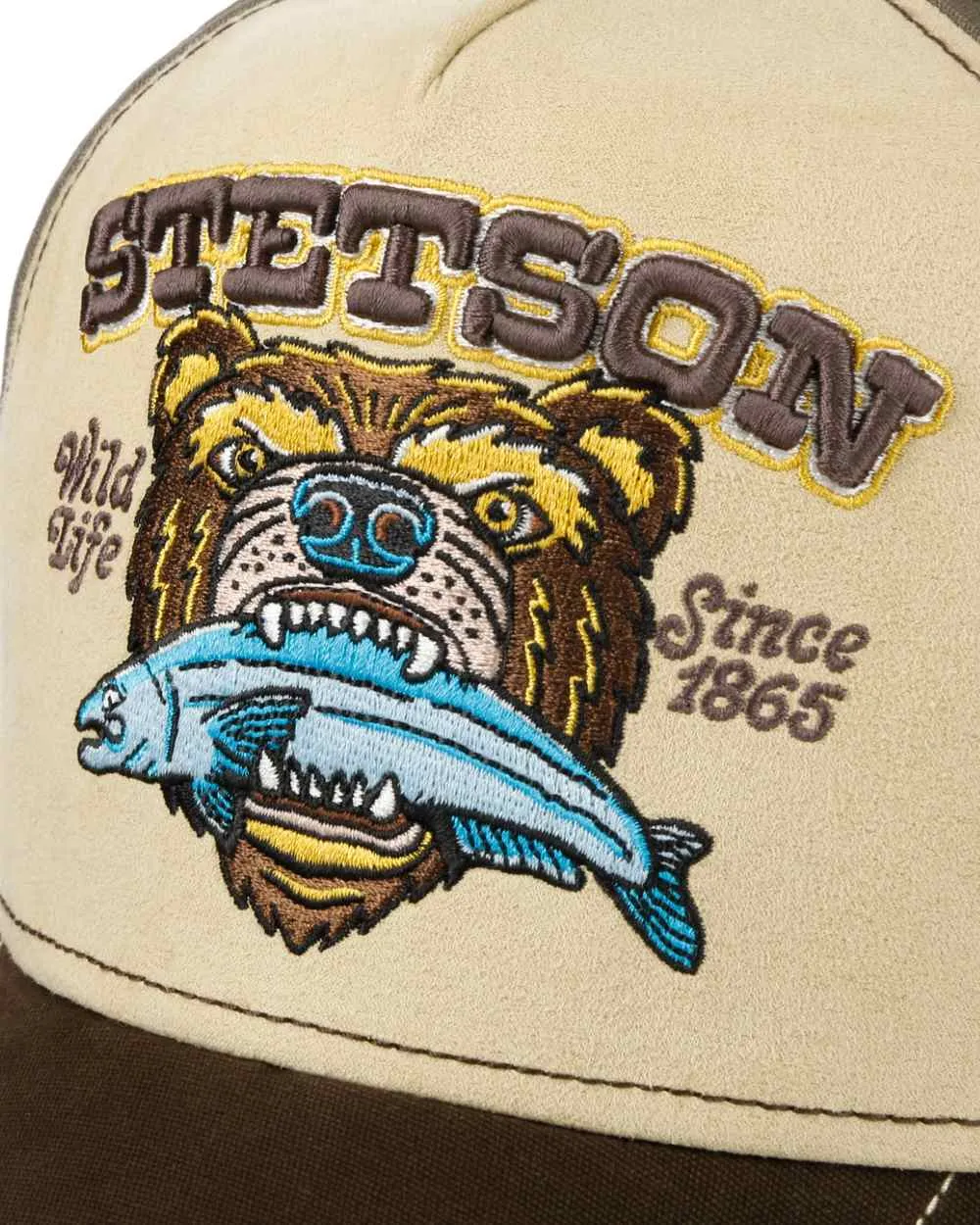 Stetson Wild Life Since 1865 Trucker Cap