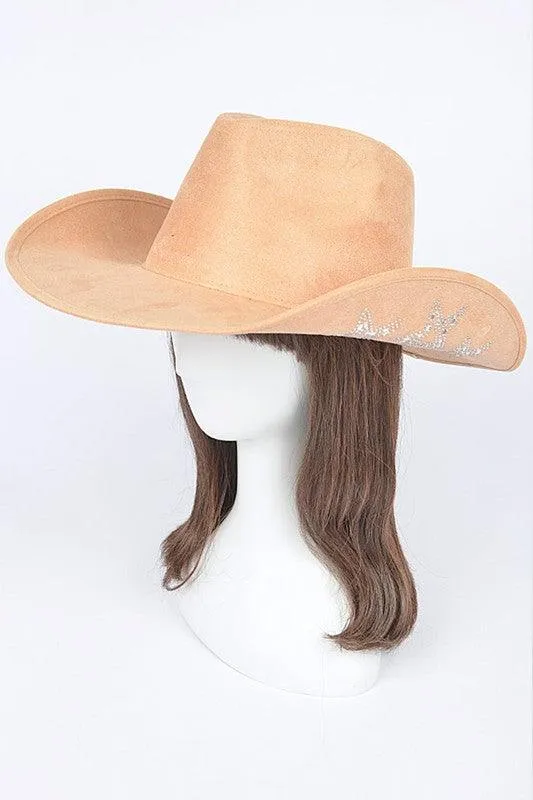 Studded Star Iconic Sueded Cowboy Hat