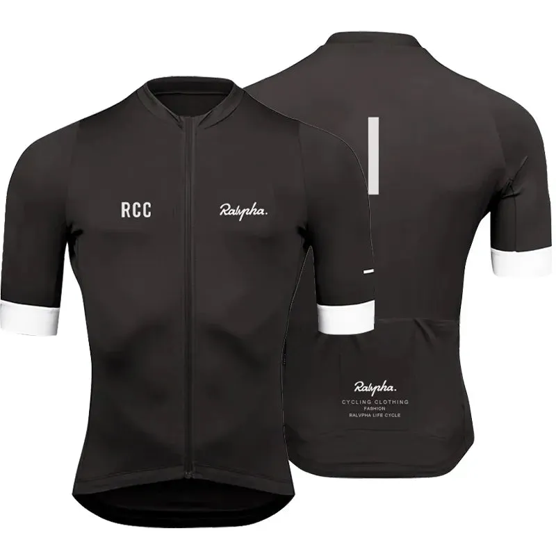 Summer Men's Short Sleeve Cycling Shirt Triathlon Comfortable Breathable Quick Dry Cycling Clothing Ralvpha 2023 NEW Cycling