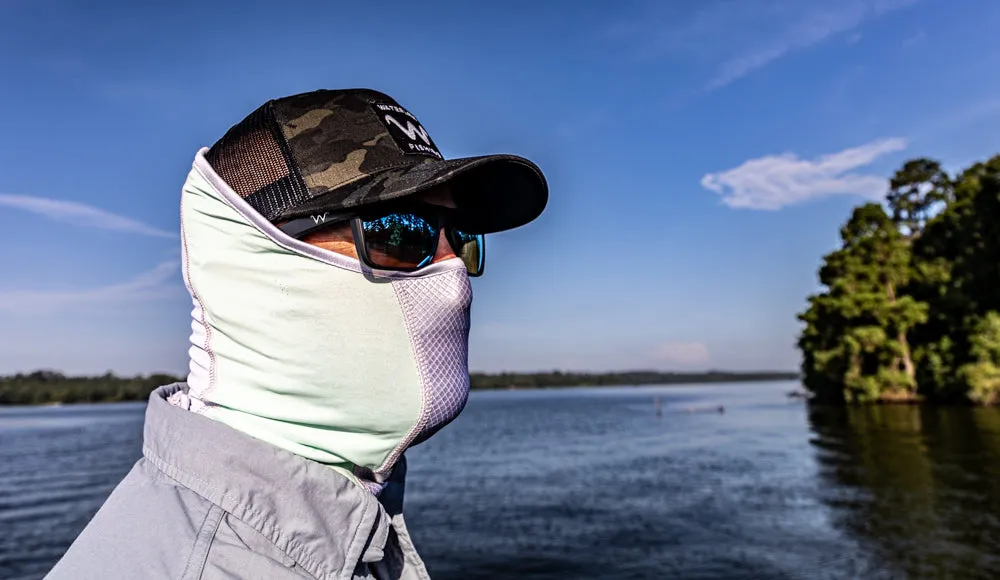 Summer Sun Mask - White/Green