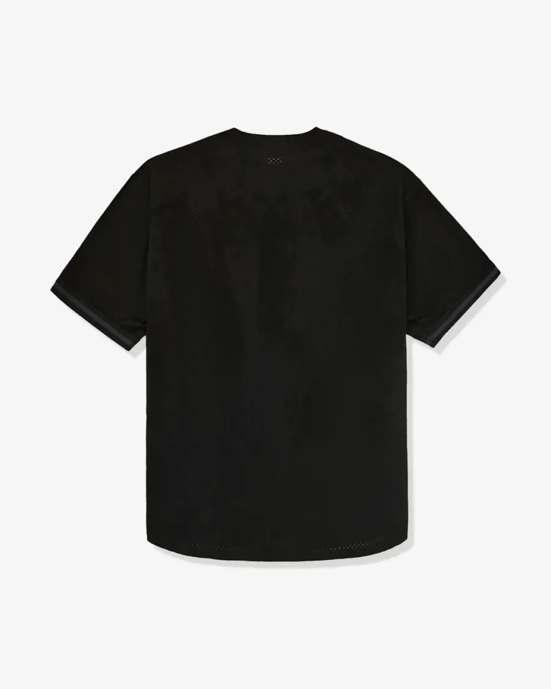 Supreme Ultrasuede Mesh Baseball Black Jersey