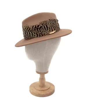 The Isabella in Camel (Peacock Wrap)