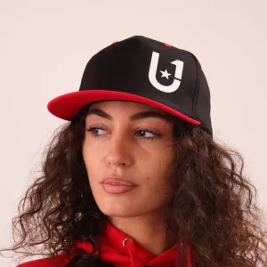 U1 Classic Womens Baseball Cap - U1 Red Womens Baseball Hat